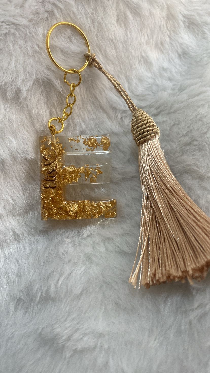 Chaveiro Personalizado com Letra